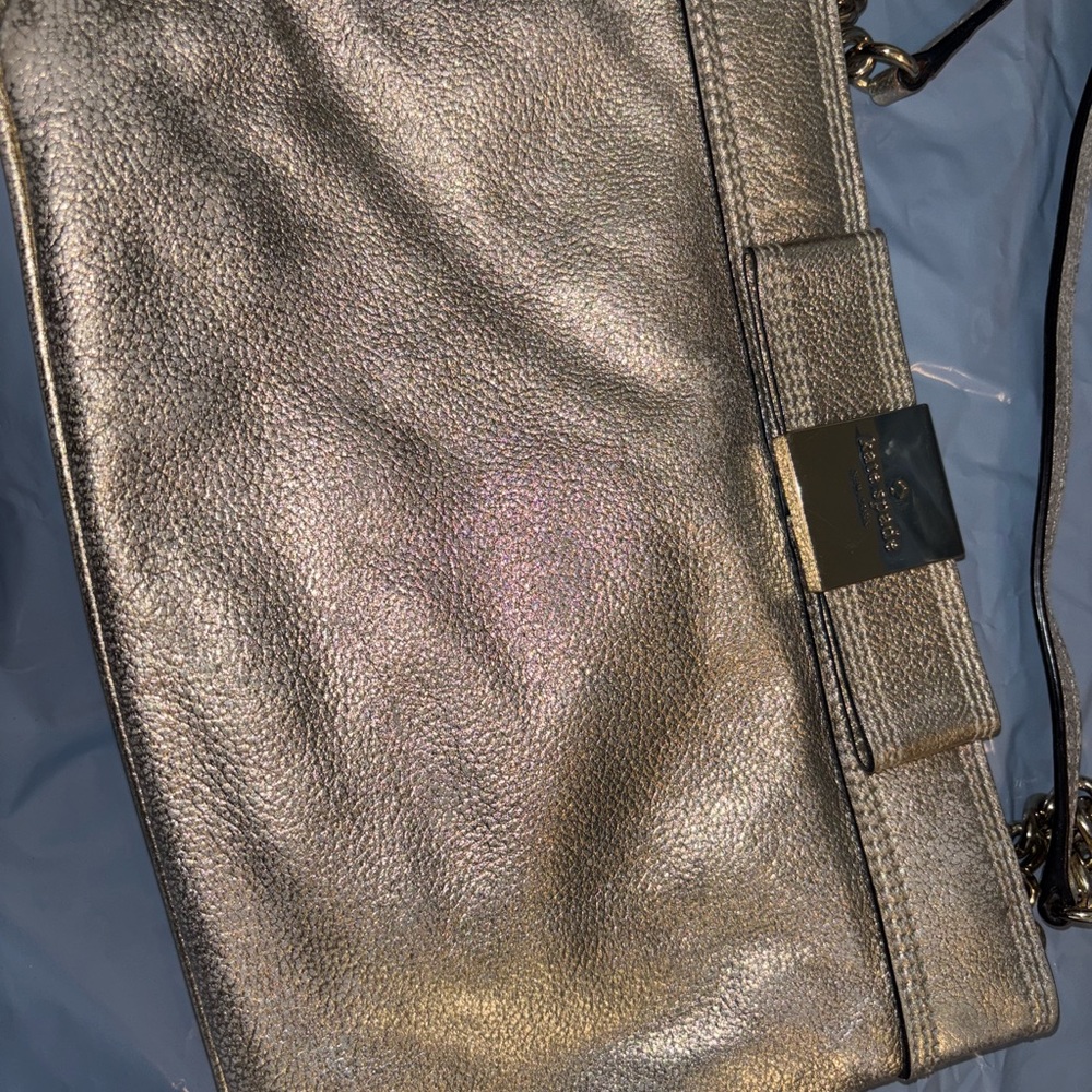 Kate Spade Gold Crossbody Bag - Picture 2 of 4